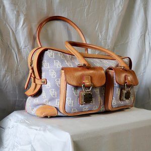 Dooney & Burke lilac satchel